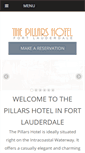 Mobile Screenshot of pillarshotel.com